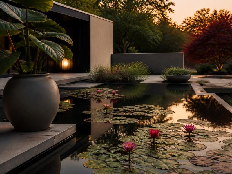 A Practical Guide to Creating a Balanced Garden Pond with Marginal Plants